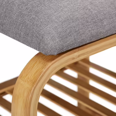 Relaxdays Schuhbank mit Sitzfläche für 3-6 Paar