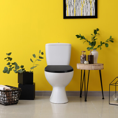 Relaxdays Toilettendeckel mit Absenkautomatik