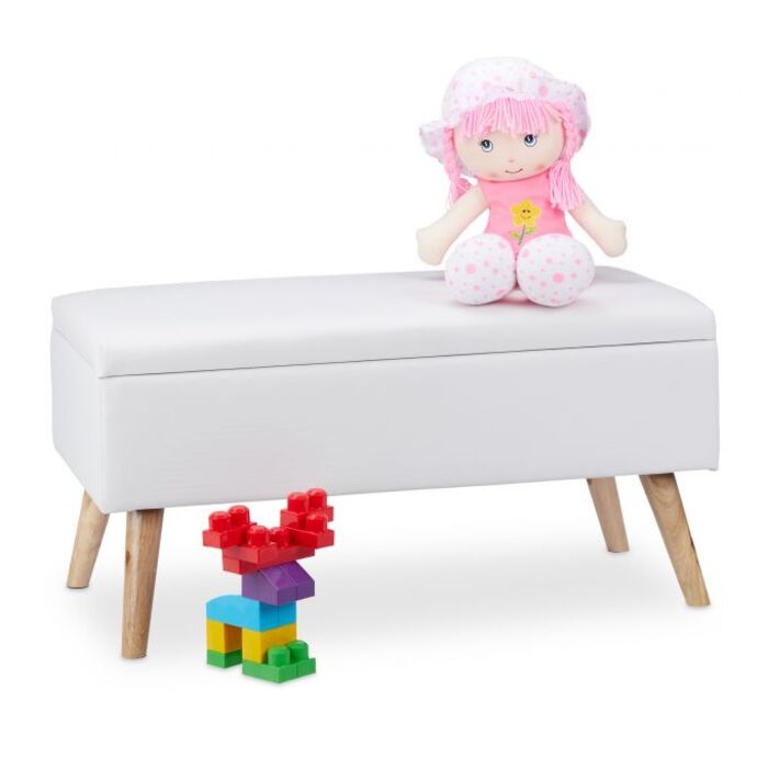 Relaxdays Sitzbank mit Stauraum