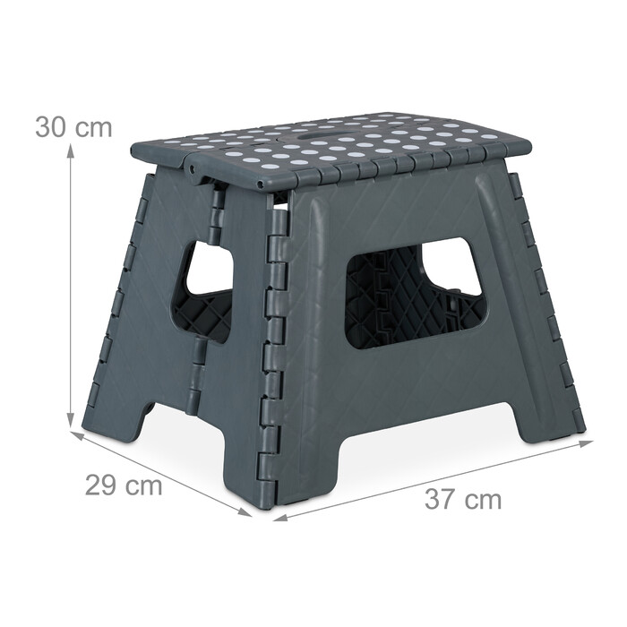 Relaxdays Klapphocker faltbar L