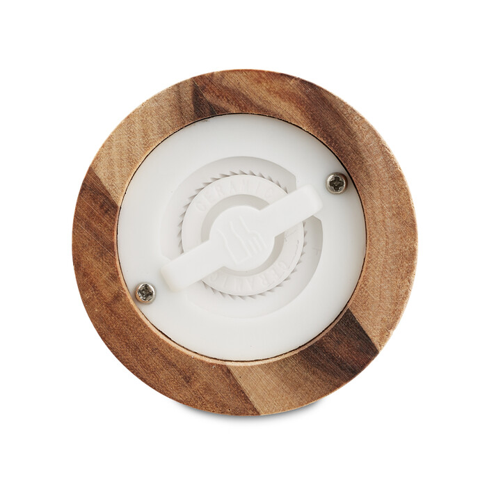 Relaxdays Salz und Pfeffermühle Set Akazienholz