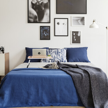 Relaxdays Laptoptisch in Holzoptik