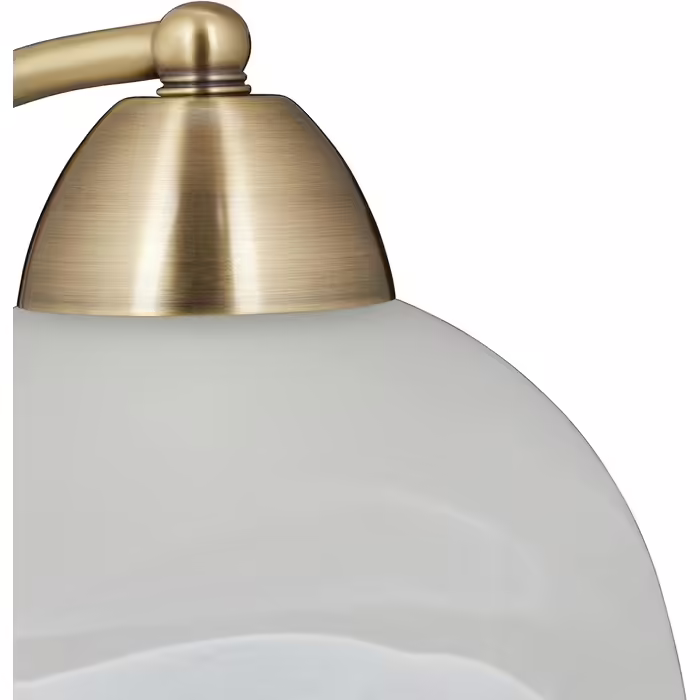 Relaxdays Tischlampe Touch, Retro Design, E14-Fassung, dimmbare Nachttischlampe, Glas & Eisen, HBT 25 x 15 x 19 cm, gold