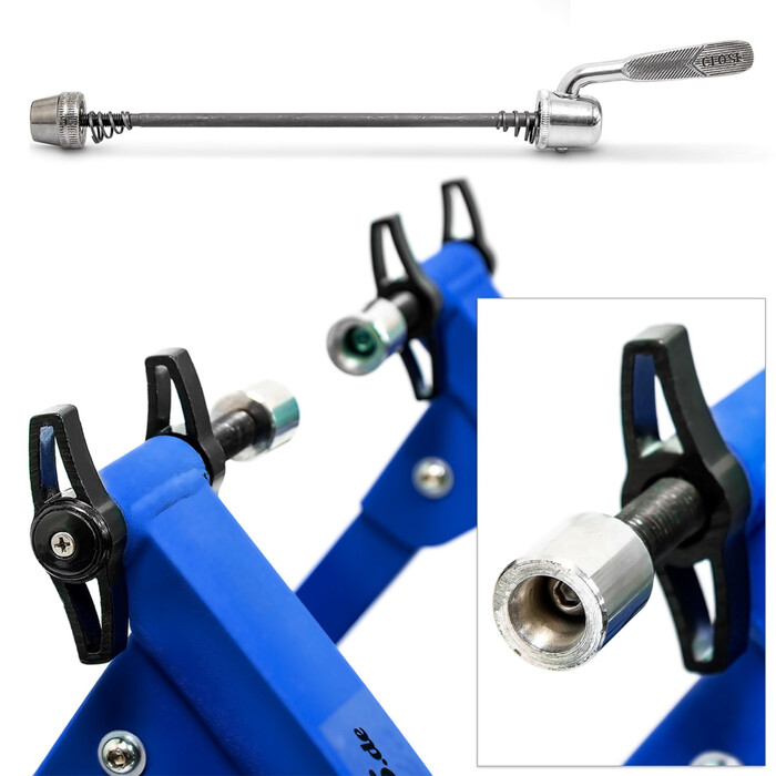 Relaxdays Fahrrad Rollentrainer mit 6 Gängen