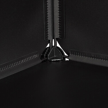 Relaxdays Schwarzer Schuhschrank mit 24 Fächern