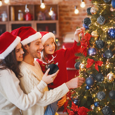 Relaxdays Weihnachtskugeln im 30er Set
