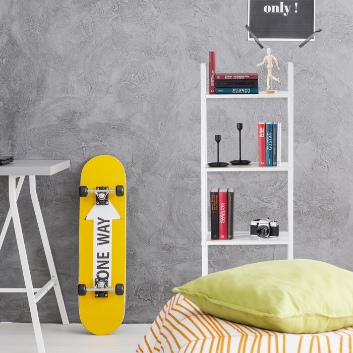 Relaxdays Standregal mit 4 Ablagen