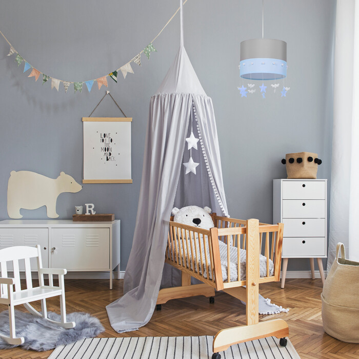 Relaxdays Hängelampe Kinderzimmer Himmel