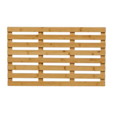 Relaxdays Bambus Badematte