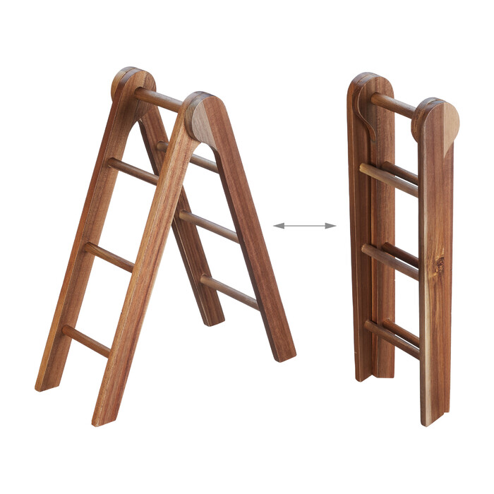 Relaxdays 3-stöckige Etagere Holz