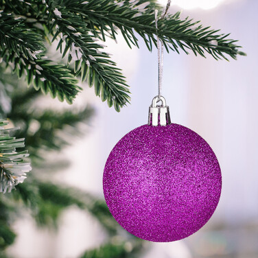 Relaxdays Weihnachtskugeln im 101er Set