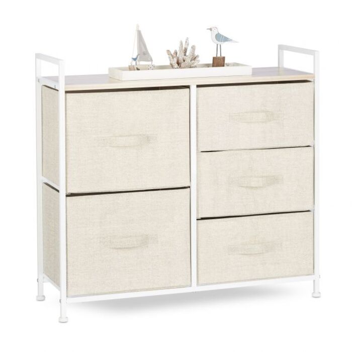 Relaxdays Regalsystem verschiedene Varianten beige