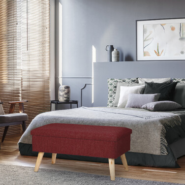 Relaxdays Sitzbank mit Stauraum