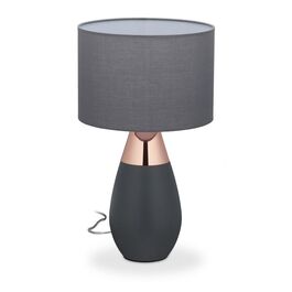 Relaxdays XL Nachttischlampe Touch