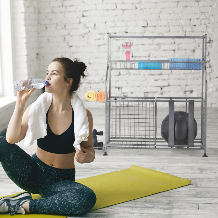 Relaxdays Sportgeräte Aufbewahrung