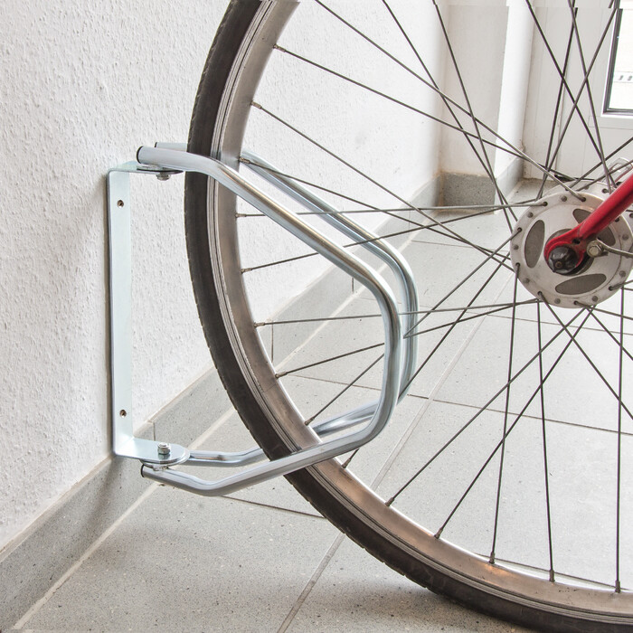 Relaxdays Fahrradständer Wand einstellbar