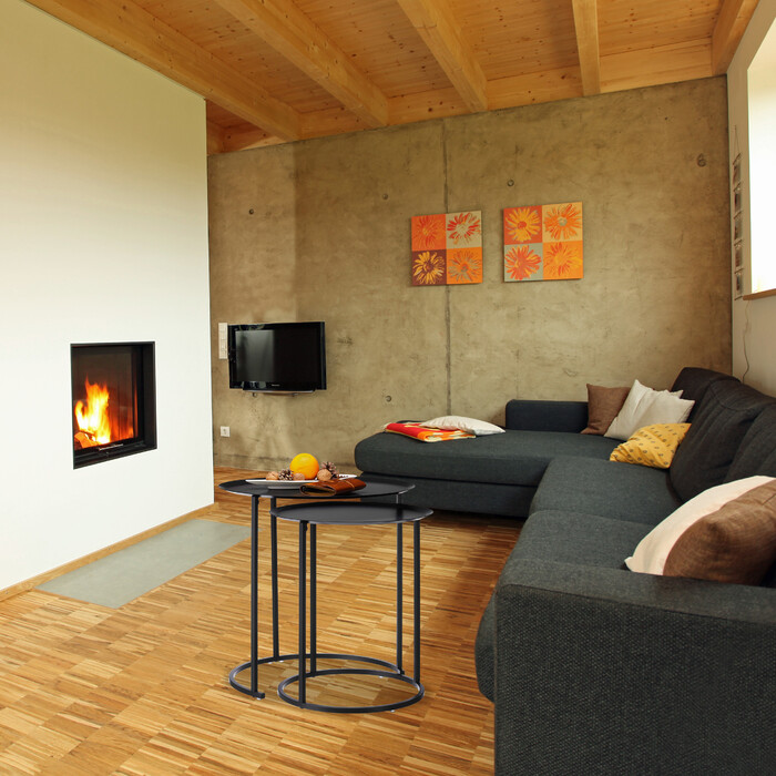 Relaxdays Beistelltisch rund 2er Set