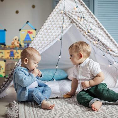 Relaxdays Steckregal Kinderzimmer, coole Ritterburg, Kunststoff, Kinderschrank mit Türen, HxBxT: 128 x 110 x 37 cm, bunt