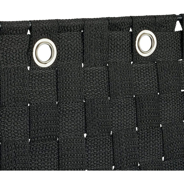 Relaxdays Hängeorganizer Stoff, Türorganizer mit 3 Aufbewahrungskörben, Wandorganizer Bad, PP, HBT: 75x25x15cm, (15 x 25 x 75 cm, Schwarz)