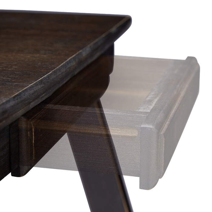 Relaxdays Laptoptisch klappbar dunkelbraun