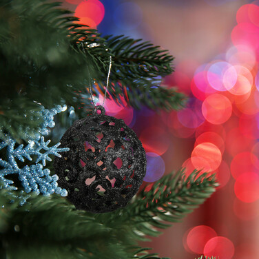 Relaxdays Weihnachtskugeln im 150er Set