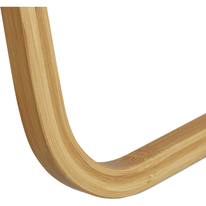 Relaxdays Küchenrollenhalter stehend, Edelstahl, Papierrollenhalter für die Küche, HxD: (23 x 60 x 33 cm, Natur/Grau)