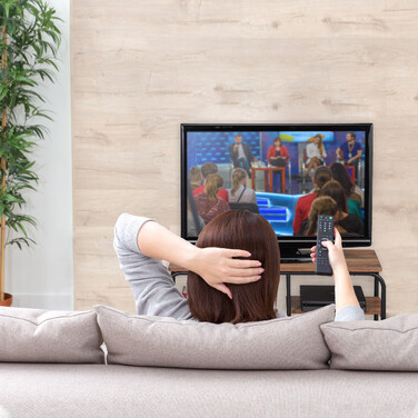 Relaxdays TV Board mit Ablage