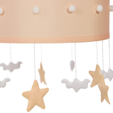Relaxdays Hängelampe Kinderzimmer Himmel