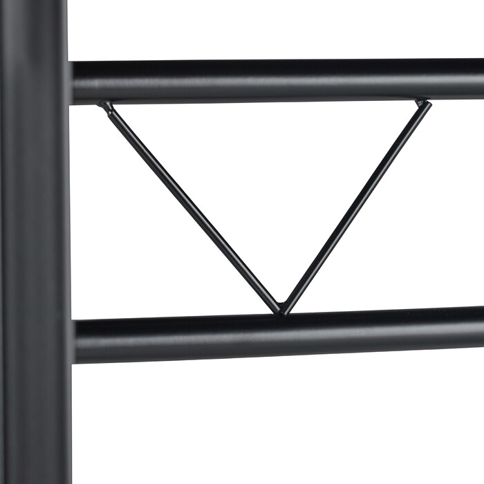 Relaxdays Schreibtisch Glas mit Schublade