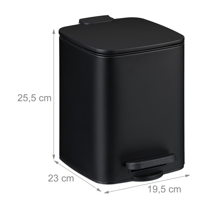 Relaxdays Kosmetikeimer 6 Liter