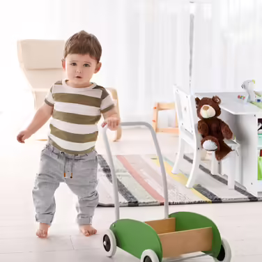 Relaxdays Kindersitzgruppe mit Stauraum ALBUS