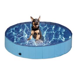 Relaxdays Blauer Hundepool