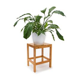 Relaxdays Blumenhocker Bambus