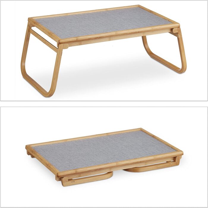 Relaxdays Küchenrollenhalter stehend, Edelstahl, Papierrollenhalter für die Küche, HxD: (23 x 60 x 33 cm, Natur/Grau)