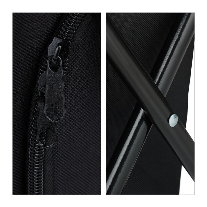 Relaxdays Campinghocker mit Kühltasche