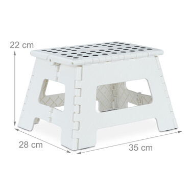 Relaxdays Klapphocker faltbar M