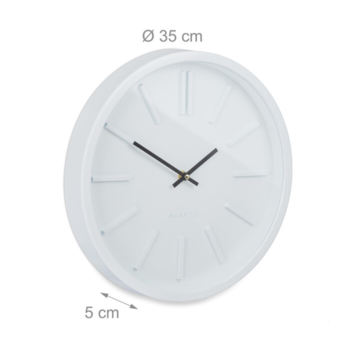 Relaxdays Wanduhr modern