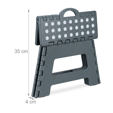 Relaxdays Klapphocker faltbar M