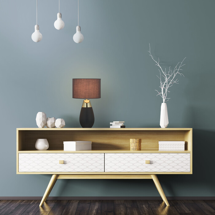 Relaxdays XL Nachttischlampe Touch