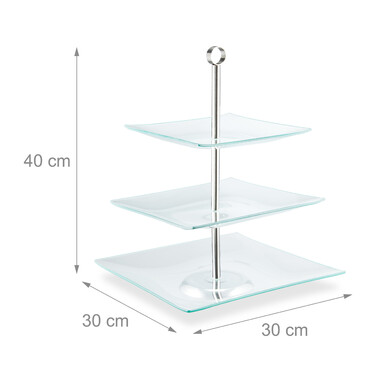 Relaxdays Etagere 3 Etagen