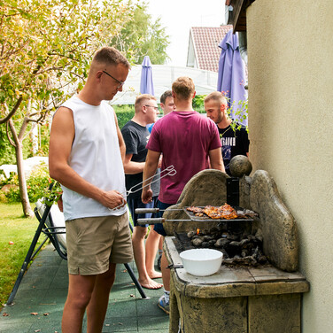 Relaxdays Edelstahl Grillzange im 3er Set