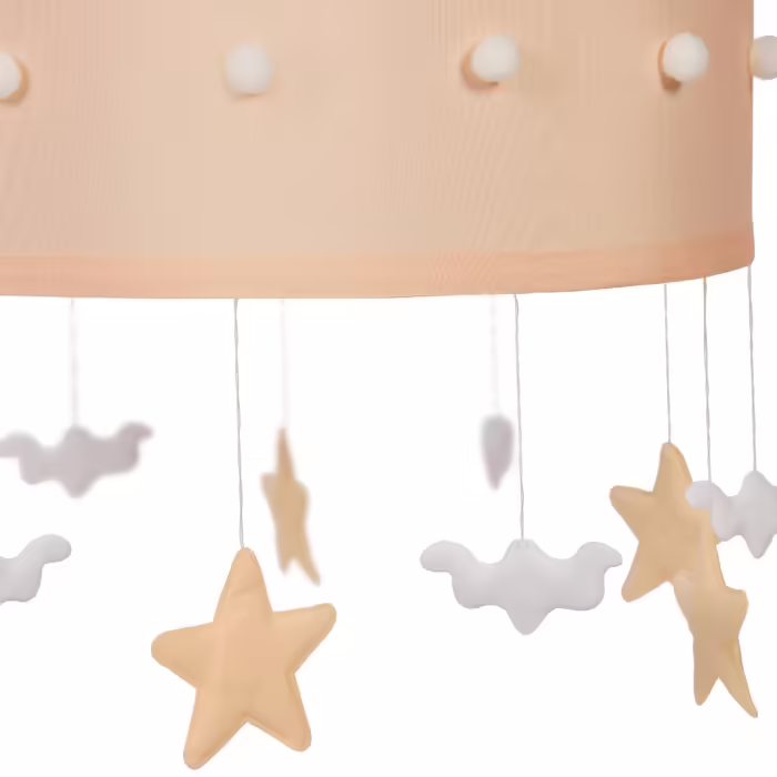 Relaxdays Hängelampe Kinderzimmer Himmel
