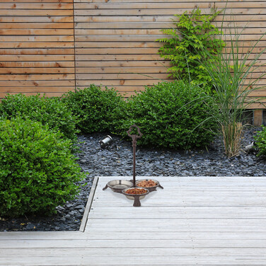 Relaxdays Napf Gusseisen 3er Set mit Griff