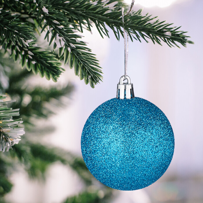 Relaxdays Weihnachtskugeln im 100er Set