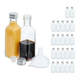 Relaxdays Kleine Flaschen im Set 100 ml
