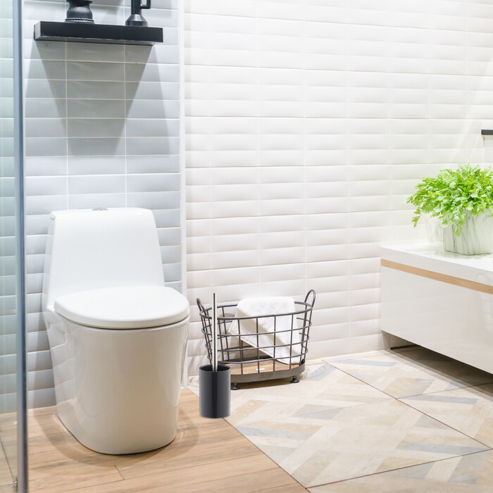 Relaxdays WC-Garnitur Keramik