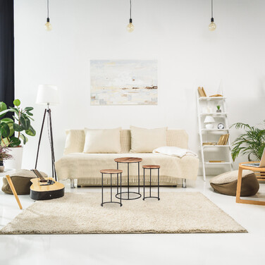 Relaxdays Beistelltisch 3er Set Mangoholz