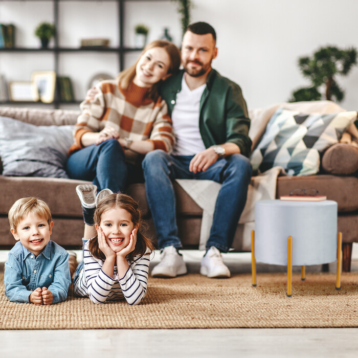 Relaxdays Samt Hocker mit 4 Metallbeinen