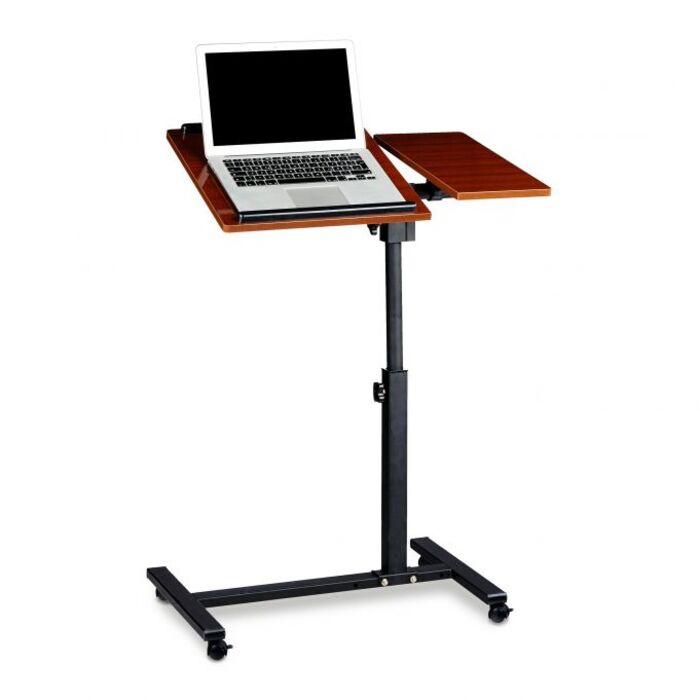 Relaxdays Laptoptisch mit verstellbarem Mauspad