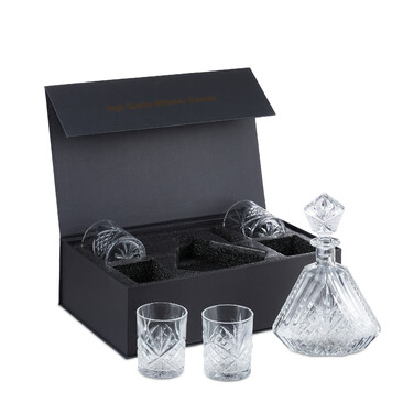 Relaxdays Whisky Set 5-teilig